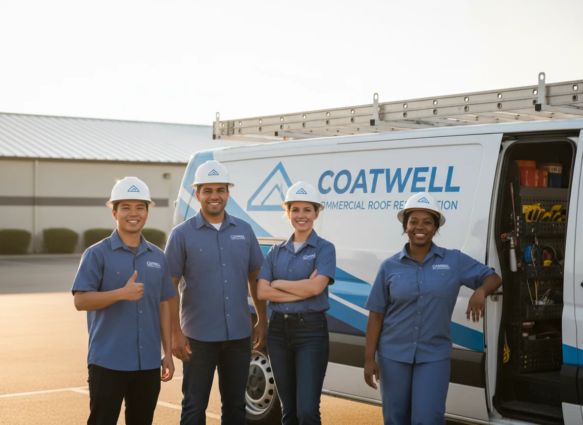 Commercial roof coating company in Claridge, PA